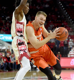 Buddy Boeheim and Syracuse had a strong offensive performance at NC State. 